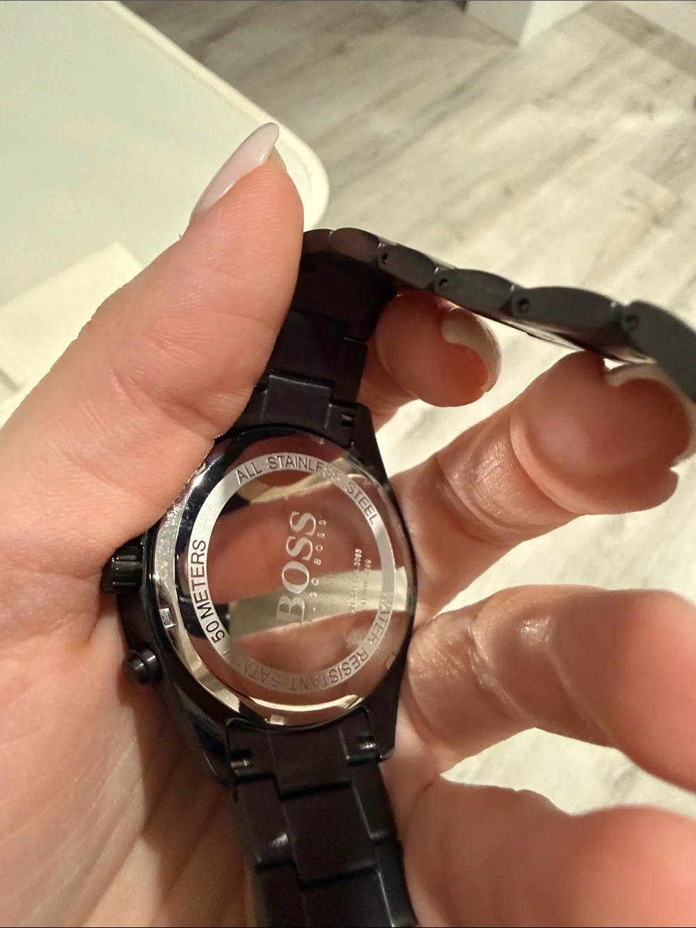 Hugo Boss Black Stainless Chronograph Bracelet Watch